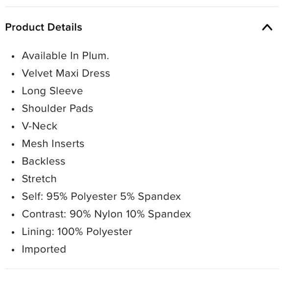 Fashion Nova beautiful plum gown SIZE MEDIUM, NWT - Picture 4 of 10